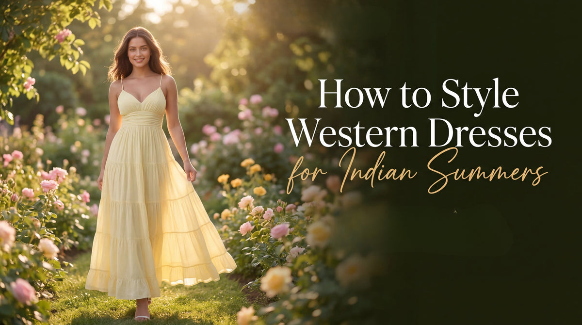 How to Style Western Dresses for Indian Summers