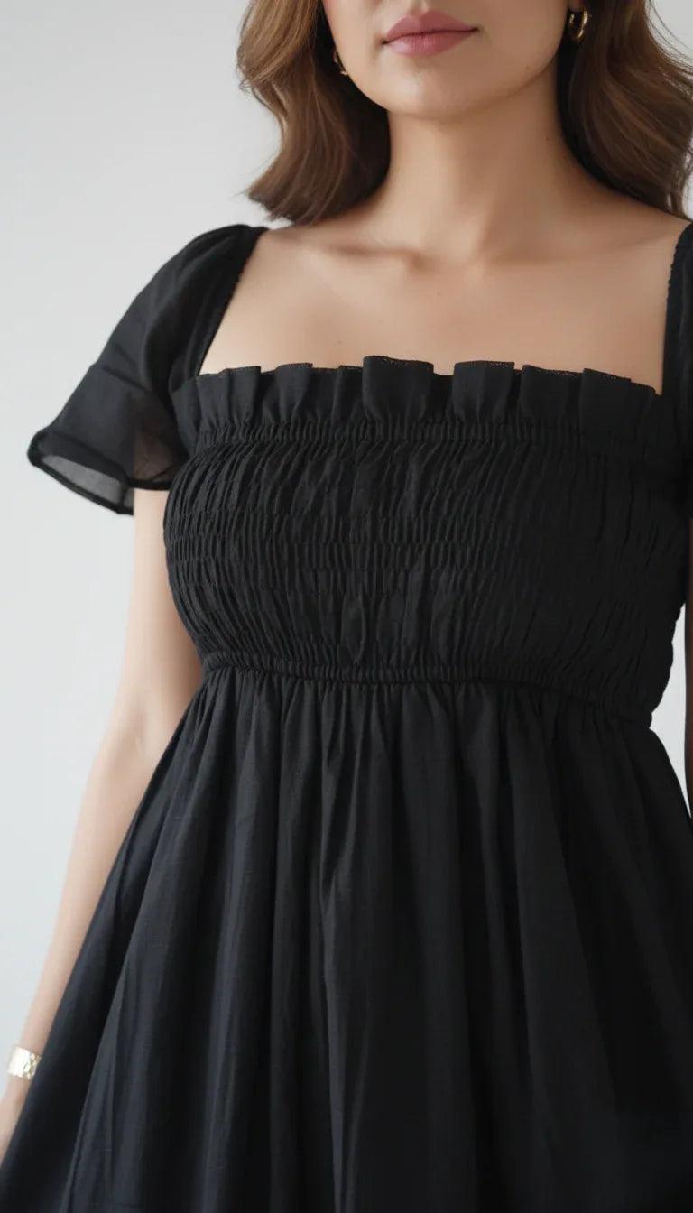 Black Aalya Maxi - Livonna Fashion