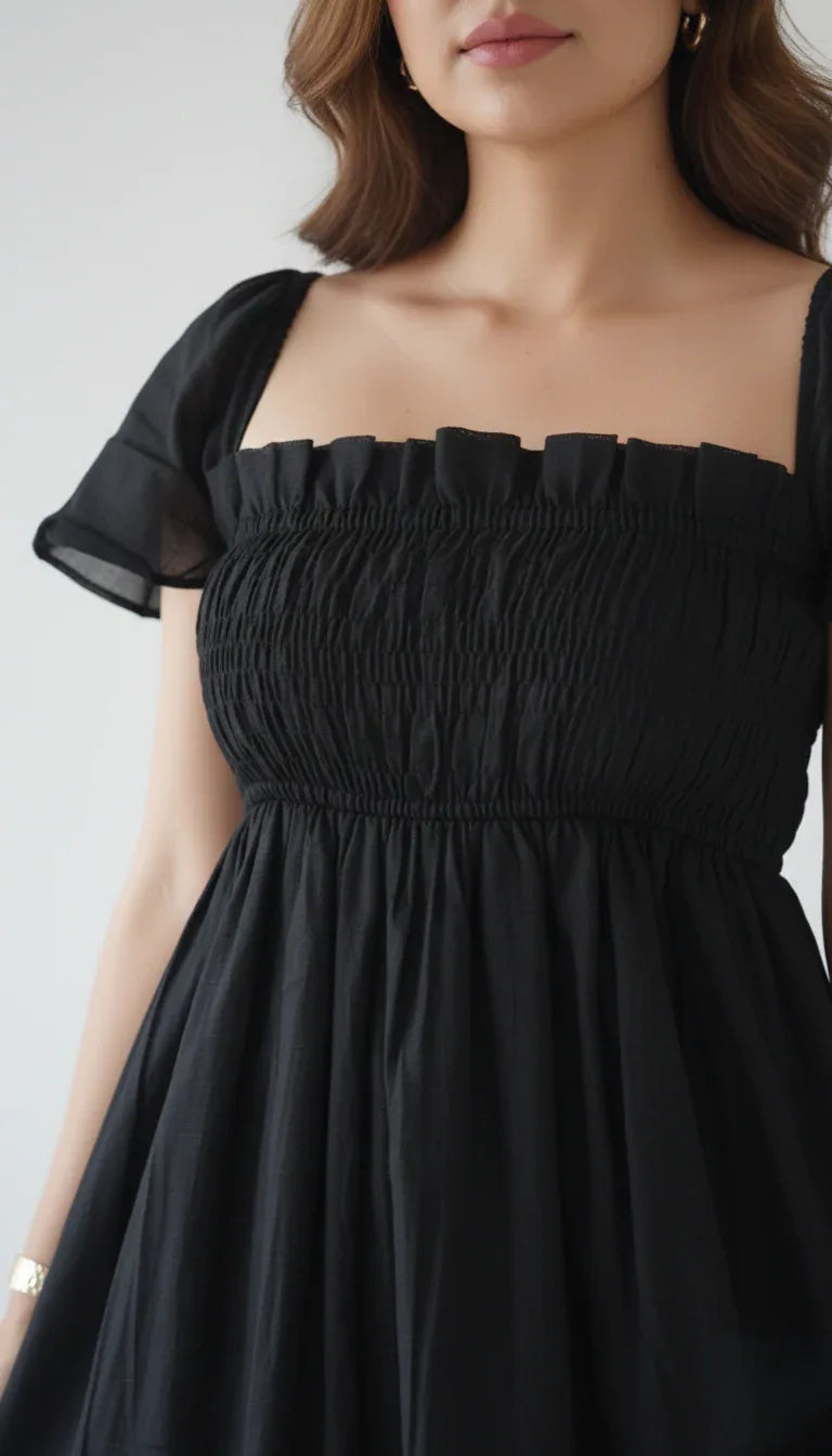 Black Aalya Maxi - Livonna Fashion