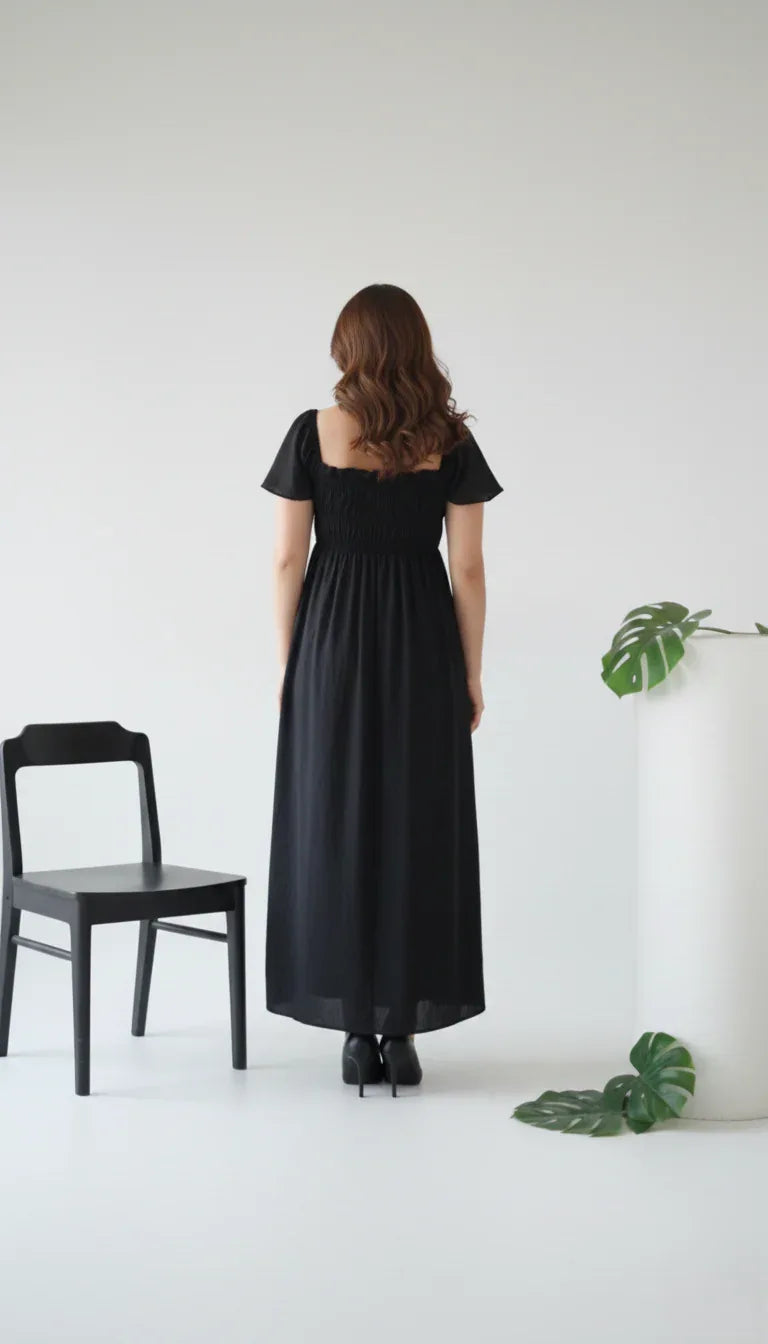 Black Aalya Maxi - Livonna Fashion