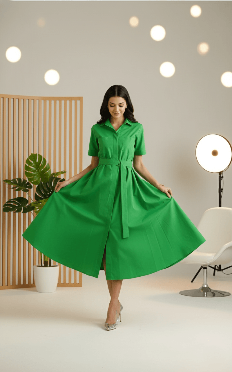 Green Summer Maxi