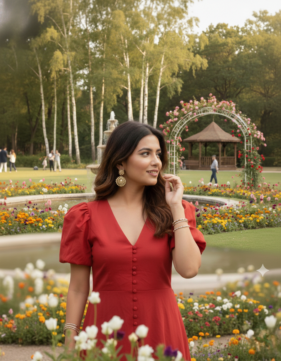 Red Summer Maxi