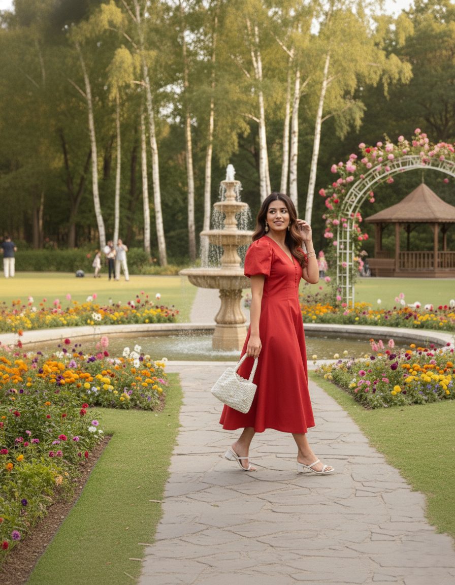 Red Summer Maxi