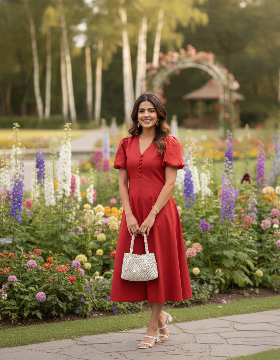 Red Summer Maxi