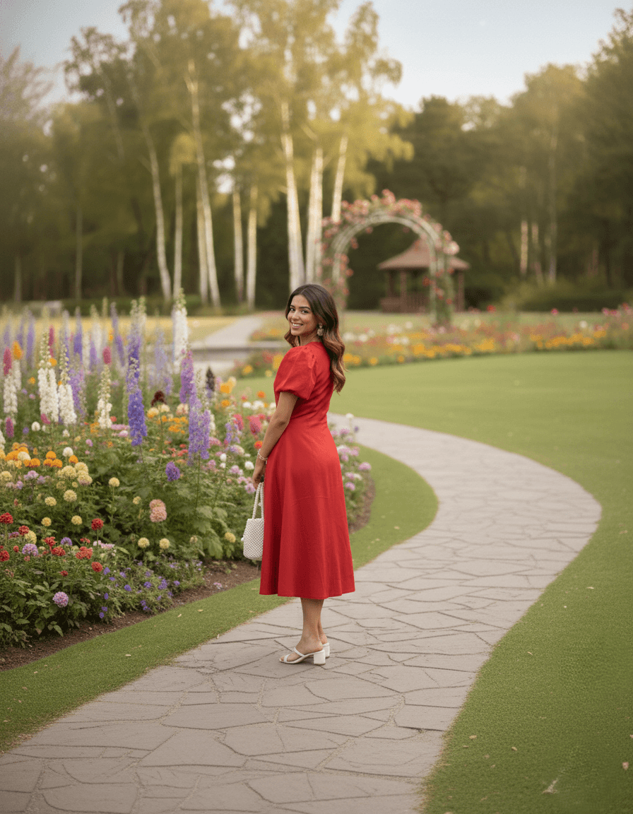 Red Summer Maxi
